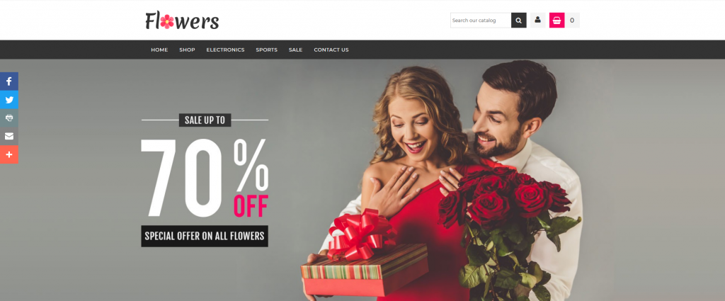 Gifts & Flowers – Premium PrestaShop Themes & Templates