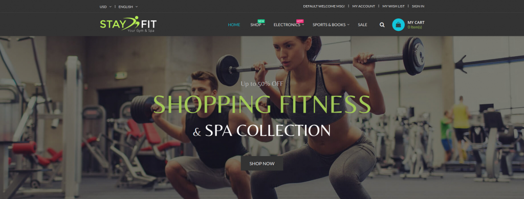 Gym & Sports Premium Magento 2 Themes