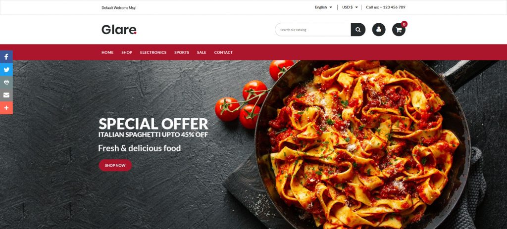 Best Food and Drinks PrestaShop Themes