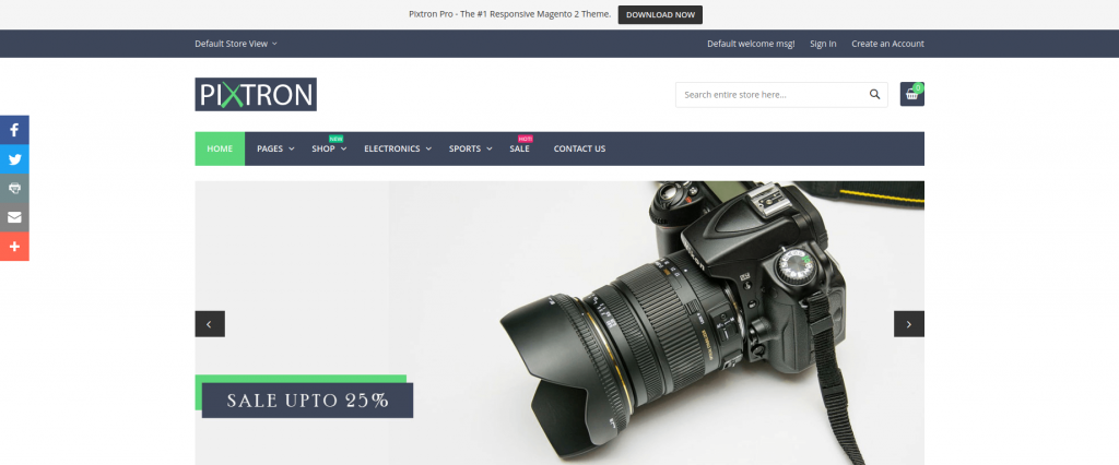 Customizable Responsive Magento 2 Themes
