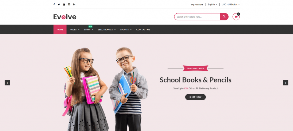 Most Trending Magento 2 Bookstore Templates