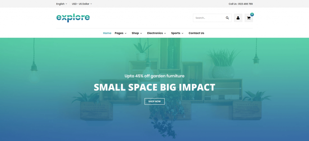 Top Minimal Furniture Magento 2 Templates