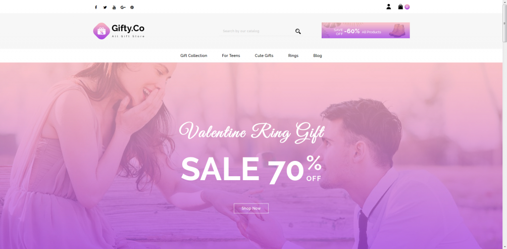 Gifts & Flowers – Premium PrestaShop Themes & Templates