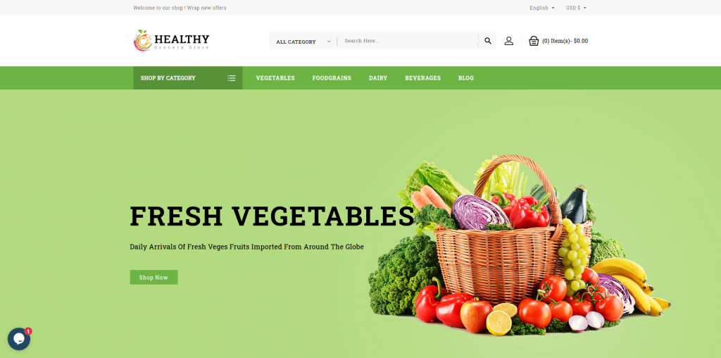 Best Mobile Ready Organic Food PrestaShop Templates