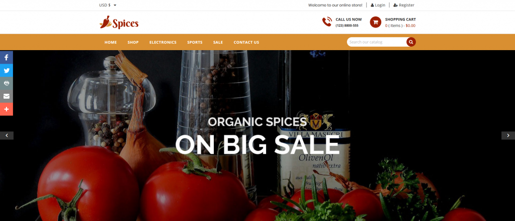 Best Food and Drinks PrestaShop Themes