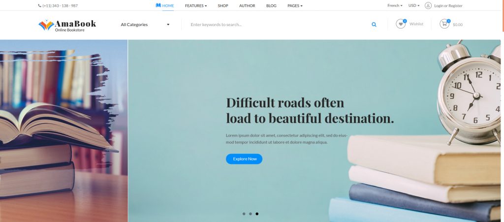 Most Trending Magento 2 Bookstore Templates