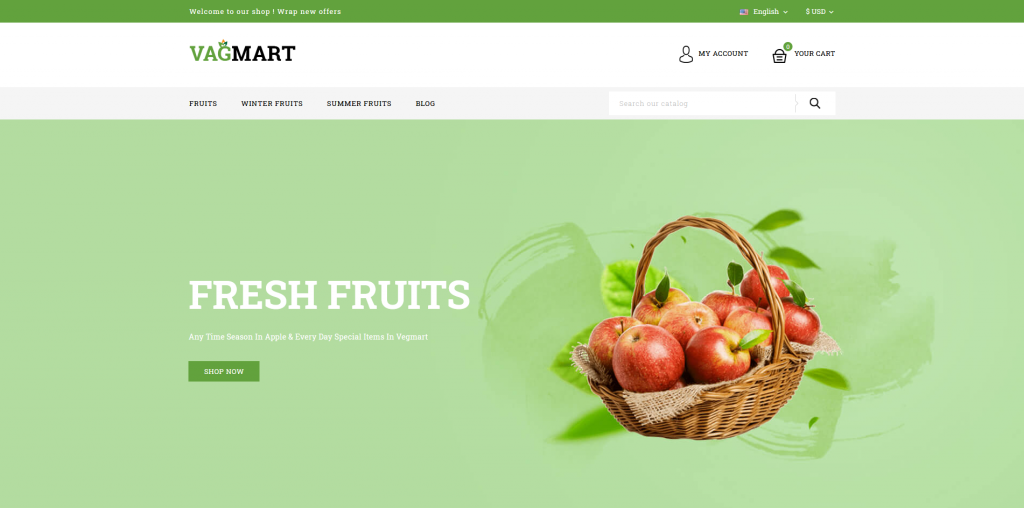 Best Mobile Ready Organic Food PrestaShop Templates