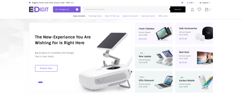Best Responsive Electronics Magento 2 Templates