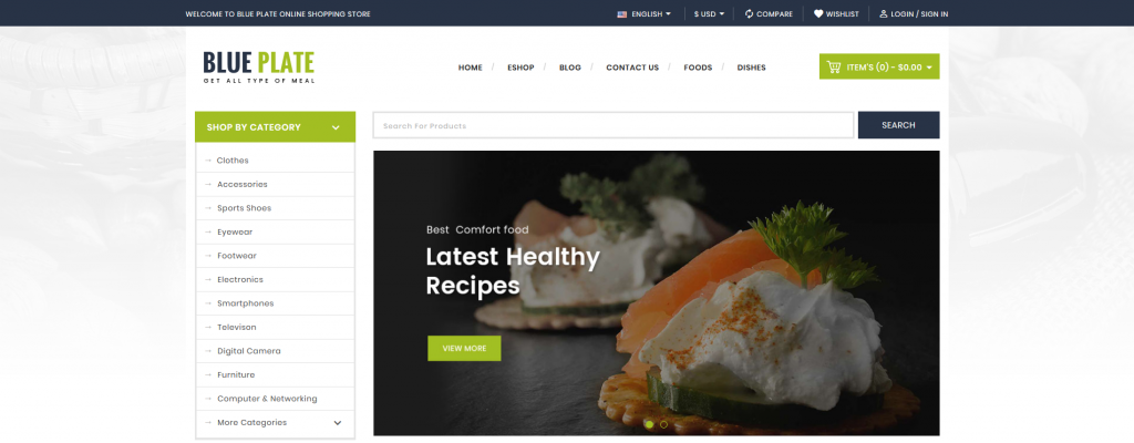Best Mobile Ready Organic Food PrestaShop Templates