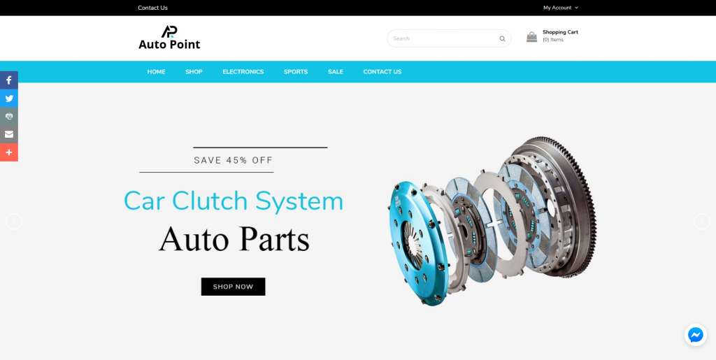 Top Auto Parts Store PrestaShop Templates