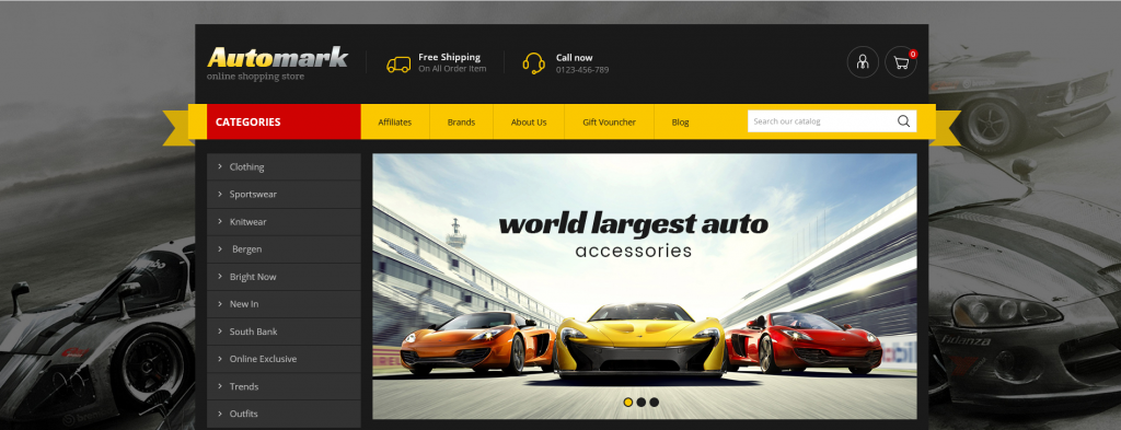 Top Auto Parts Store PrestaShop Templates