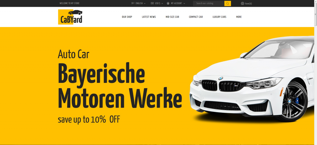 Top Auto Parts Store PrestaShop Templates