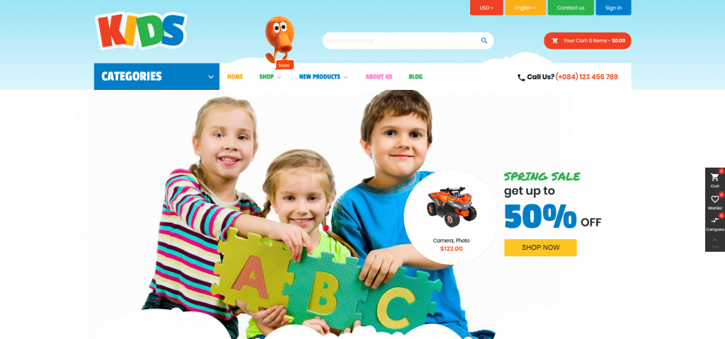 Best Kids & Toys Store PrestaShop Themes