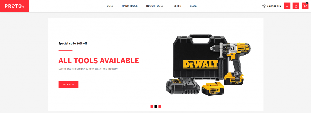 Top Auto Parts Store PrestaShop Templates