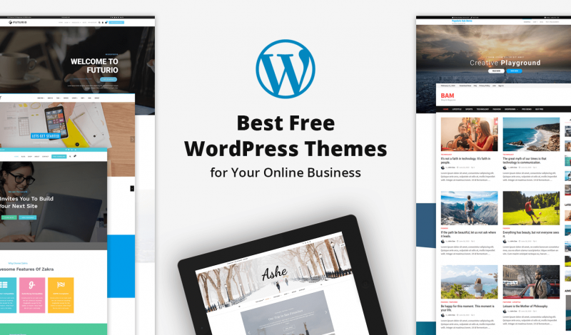 Best Free WordPress Themes for Your Online Business