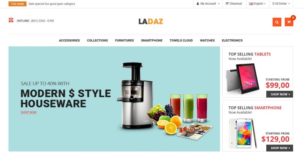 Best Free and Premium OpenCart Themes for Online Store