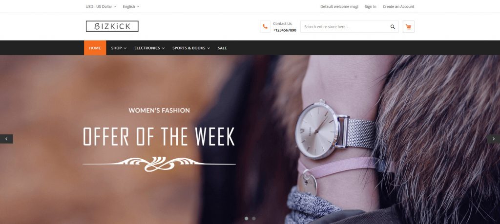 Top Fashion & Apparel Magento 2 Themes
