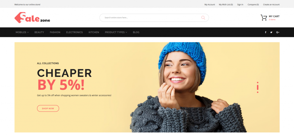 SaleZone - Wholesale eCommerce Magento Theme