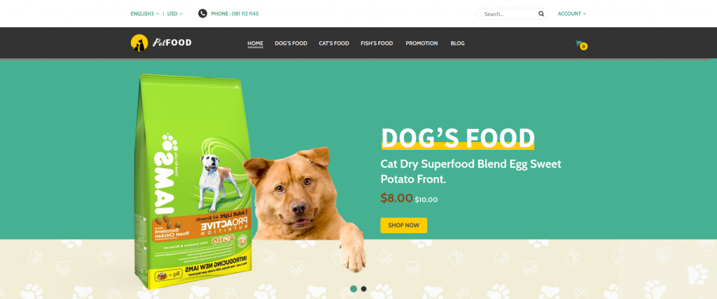 Best Ecommerce Magento 2 Themes For Animals & Pets Store