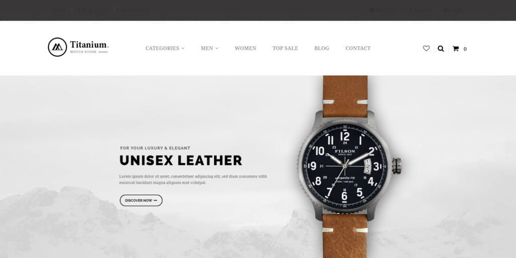 Ap Titanium - Watches & Jewelry 3dcart Theme