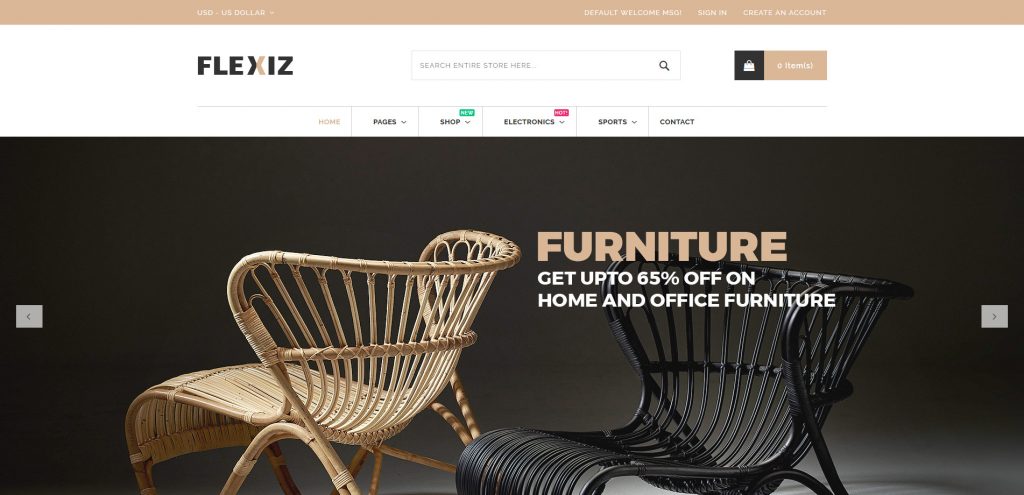 Flexiz - Home Decor Magento 2 Theme