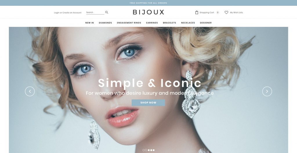 Bijoux 3dcart Theme