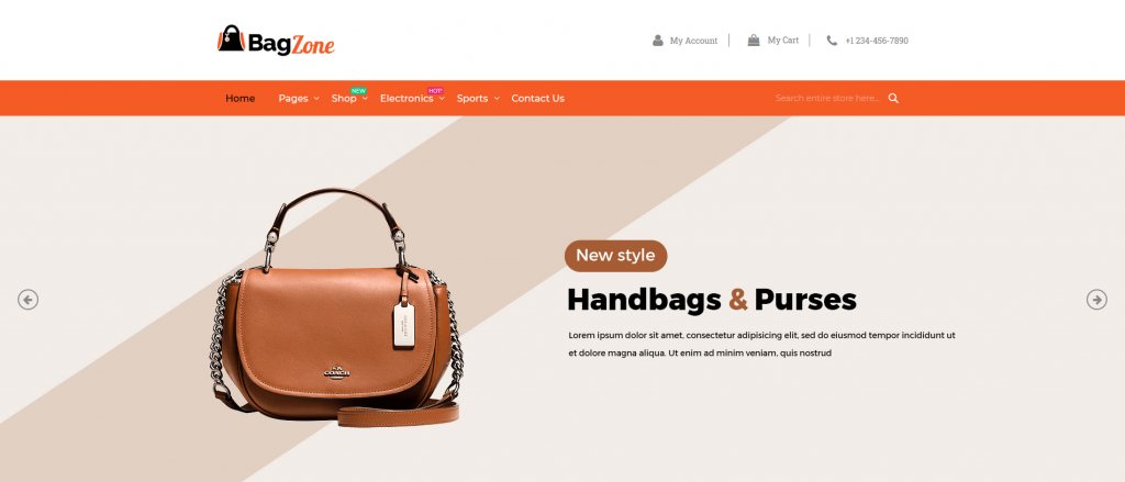 BagZone – Multipurpose Responsive Magento 2 Theme