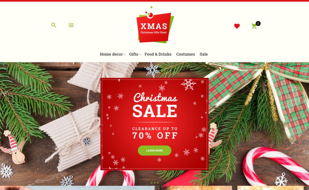Xmas - Christmas Gifts Store Responsive Magento Theme