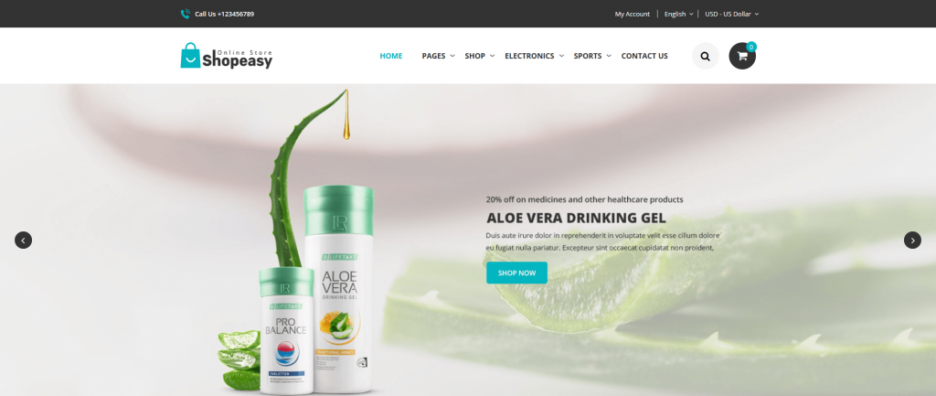 Shopeasy – Multipurpose Responsive Magento 2 Theme