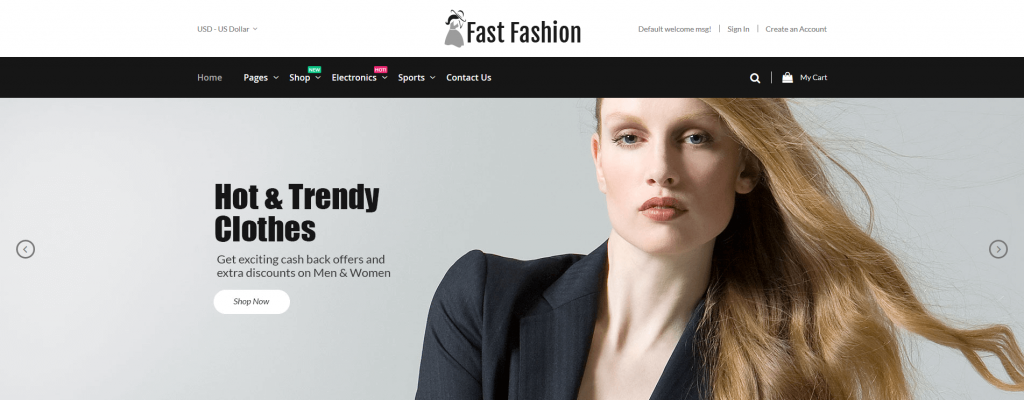 Top Fashion & Apparel Magento 2 Themes