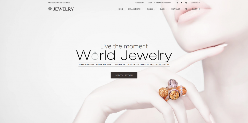 Jewelry - Responsive Shopify Theme