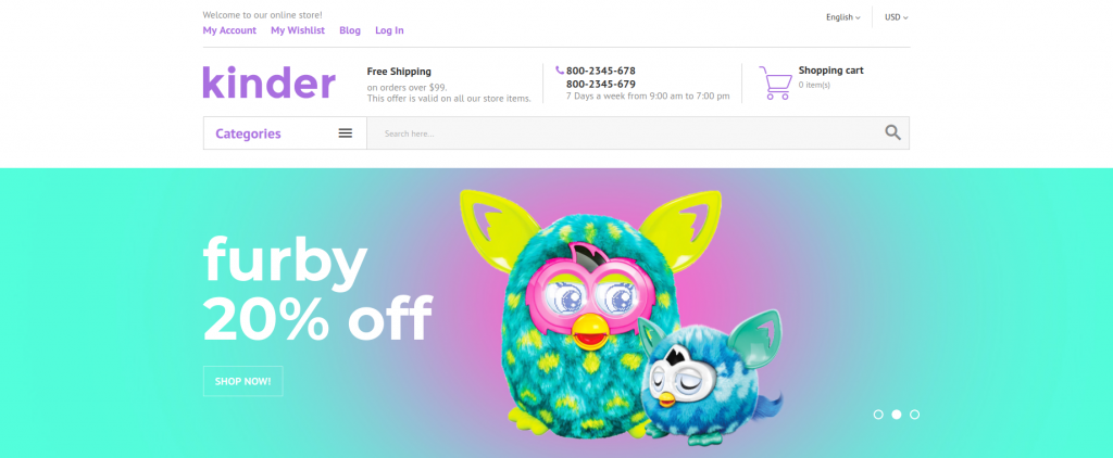 Top Magento 2 Kids and Toys Store Themes
