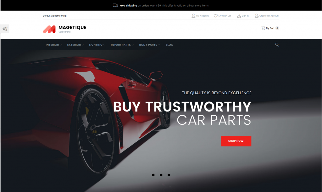 Magetique - AMP-Ready Multipurpose Magento 2 Theme