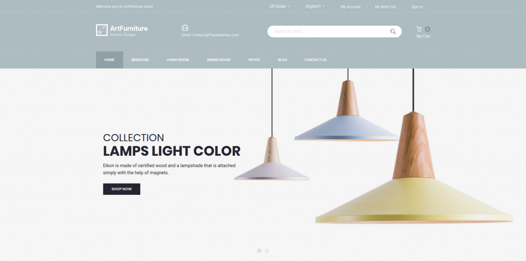 ArtFurniture - Responsive Magento 2 Theme
