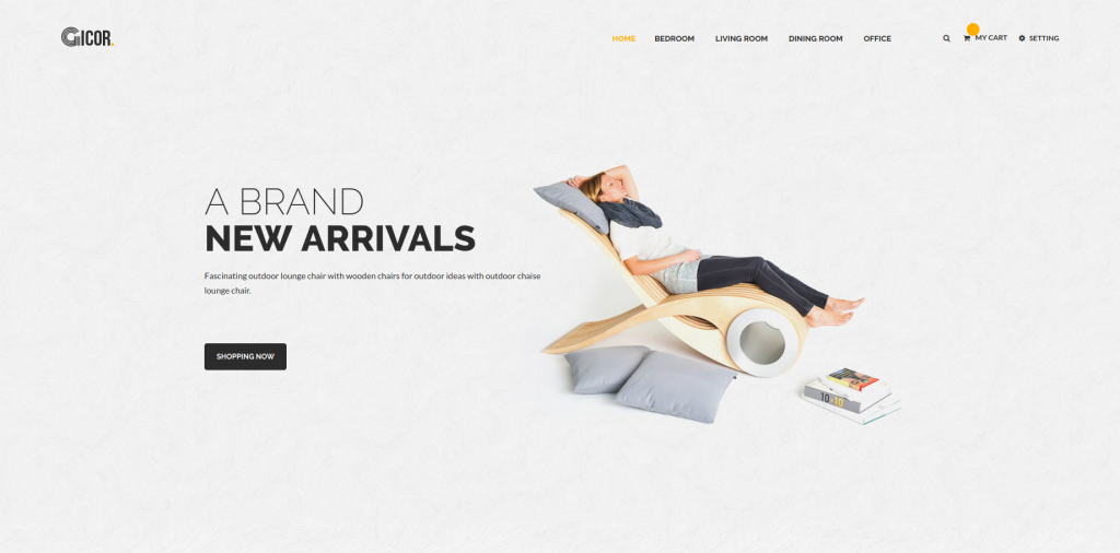 Gicor - Furniture Responsive Magento 2 Theme