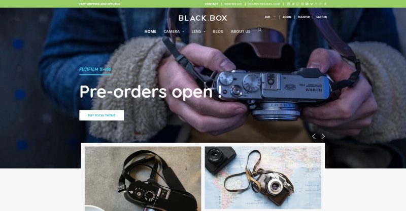 Focal Shopify Theme