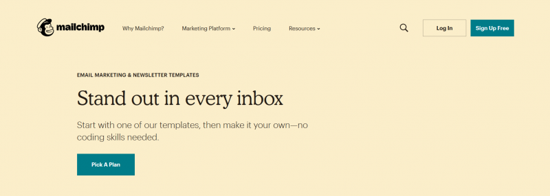 Mailchimp Email Marketing Templates