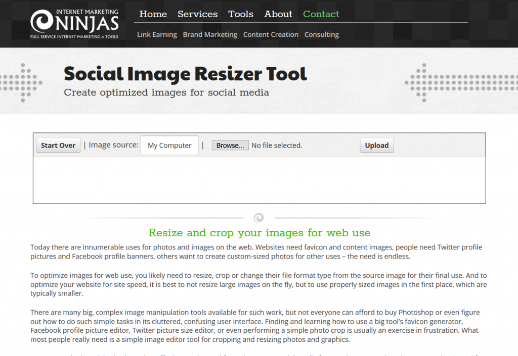 Social Image Resizer Tool - Free Online Image Resizer