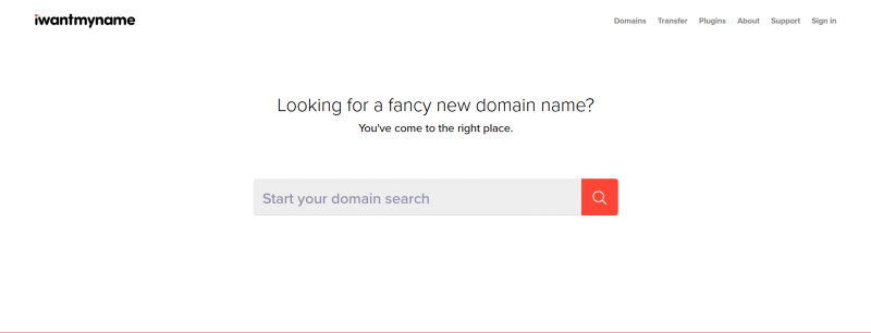 I Want My Name - Domain Name Generator