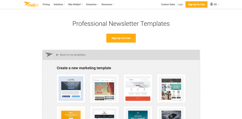 Mailjet Email Marketing Templates
