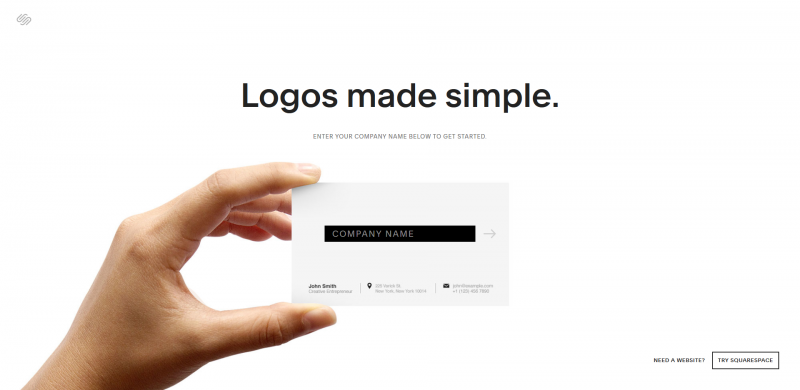 SquareSpace Free Logo Maker
