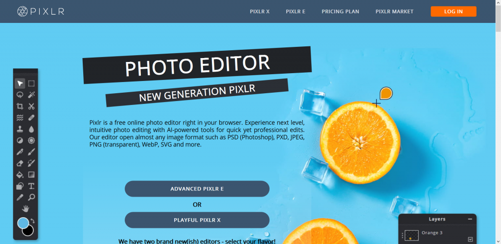 Pixlr Editor - Photo Editing Software