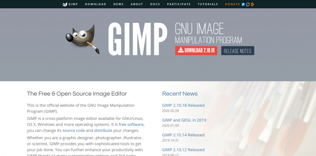 GIMP - Photo Editing Software