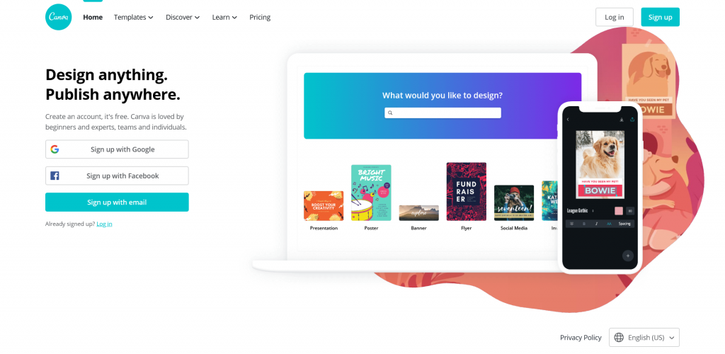Canva - Photo Editing Software