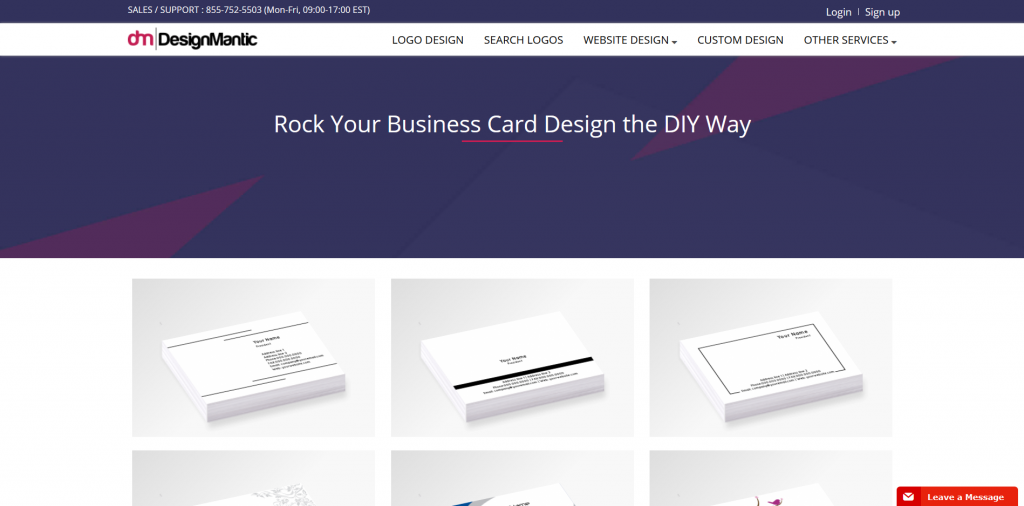 DesignMantic Free business Card Maker
