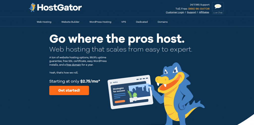 HostGator Domain Name Register Website