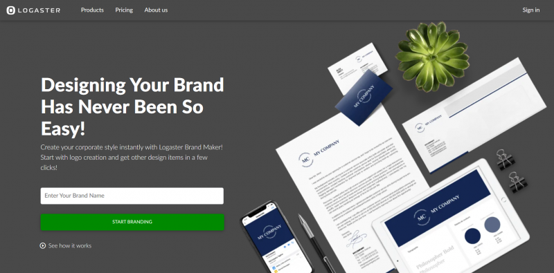 Logaster Free Logo Maker