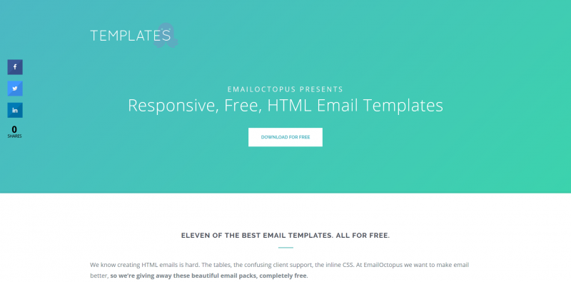 Email Octopus Email Marketing Templates