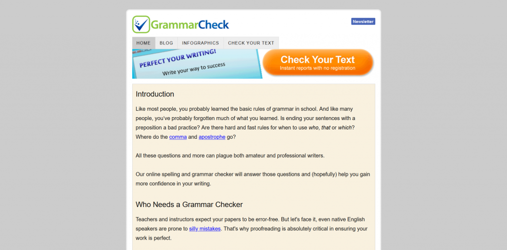 GrammarCheck.net - Online Grammar Checker