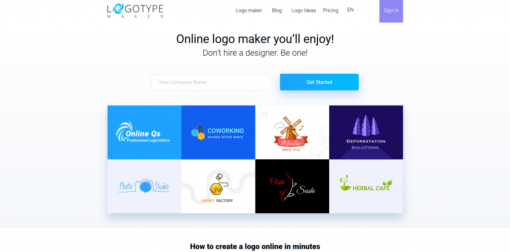 Logo Type Maker - Free Logo Maker